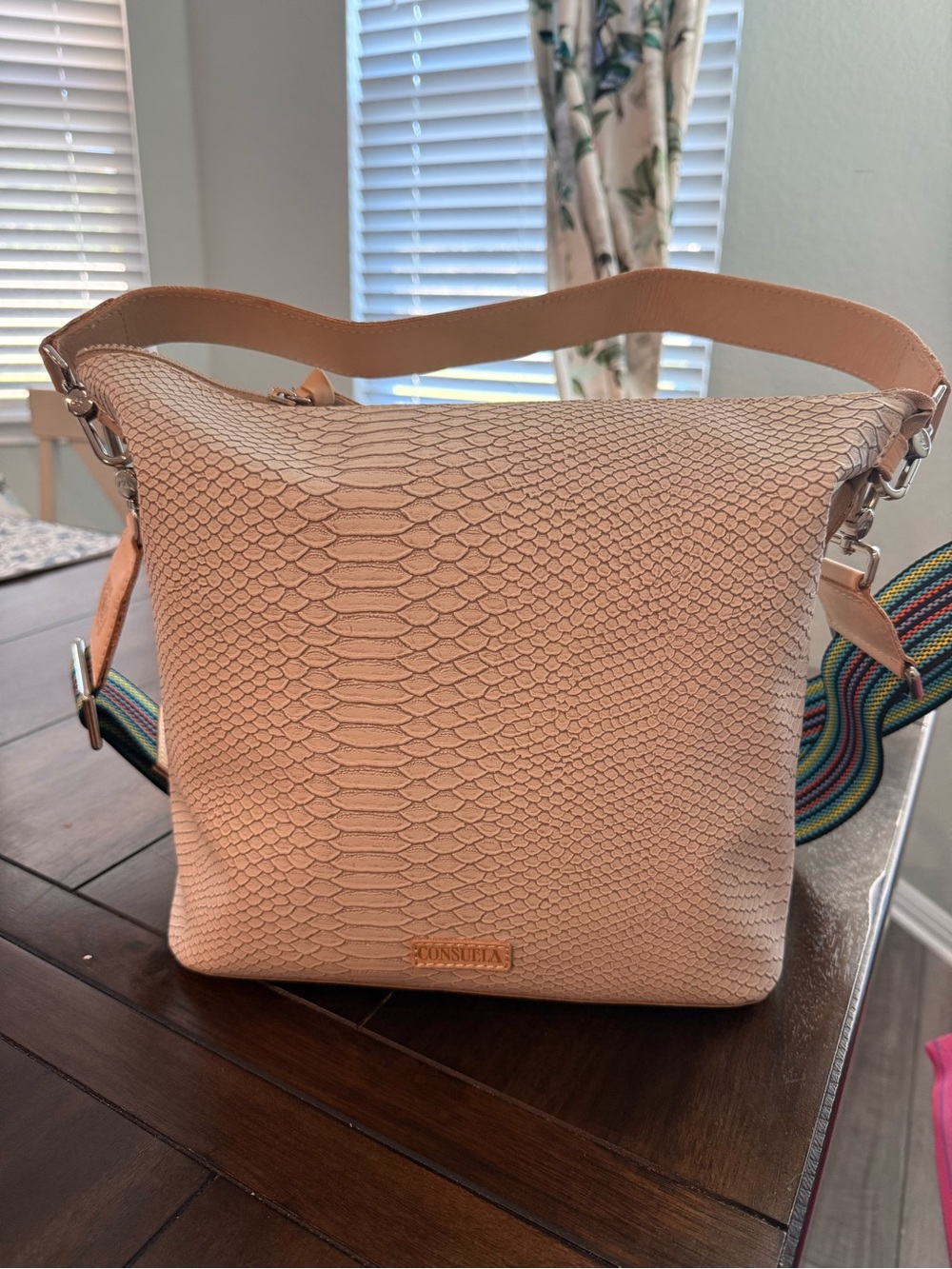 NWT Consuela Thunderbird Hobo Shoulder Bag with Removable Strap